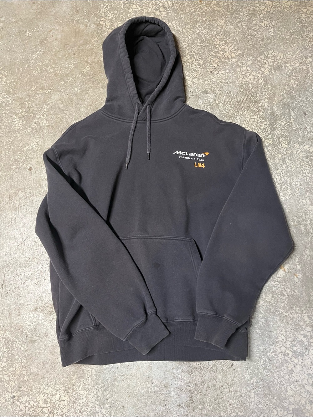 Black Logo Hoodie - Men's Pullover